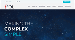 Desktop Screenshot of isol.co.in